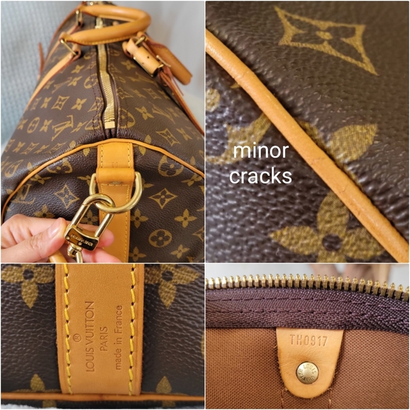 ❤Authentic LV Keepall 50 Bandouliere Travel Bag Monogram - Picture 12 of 16